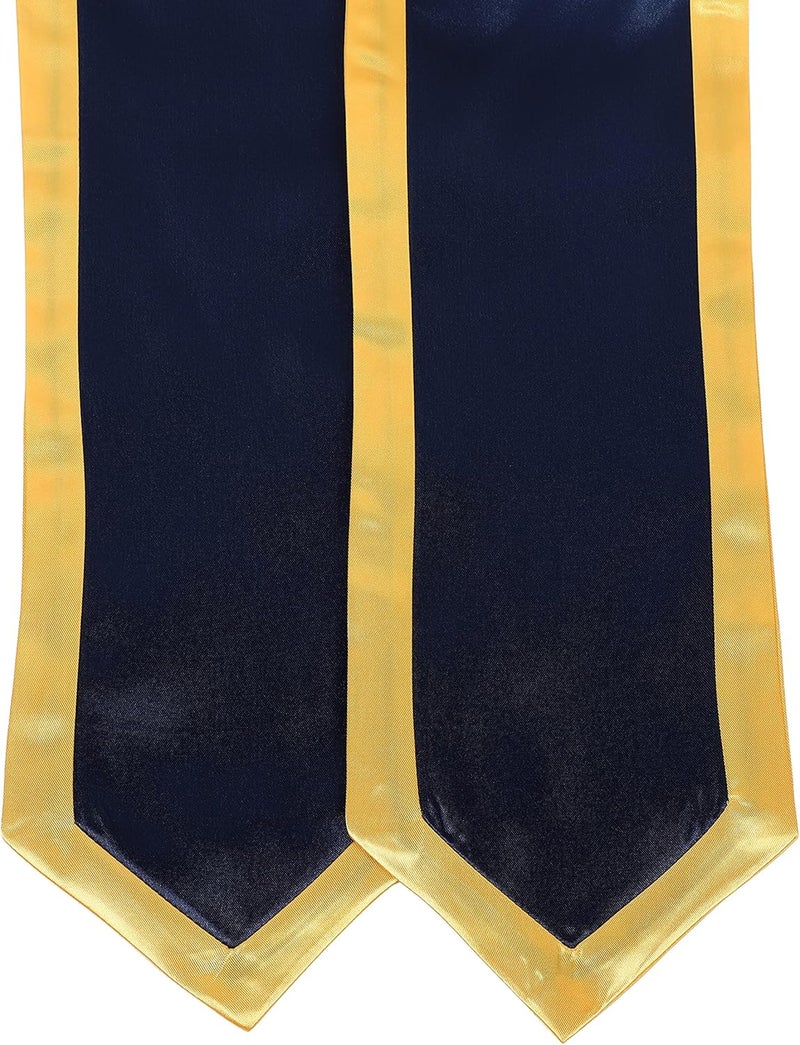 FtyFty Unisex Adult Graduation Honor Stole Classic End With Trim 72" Long - Image 2